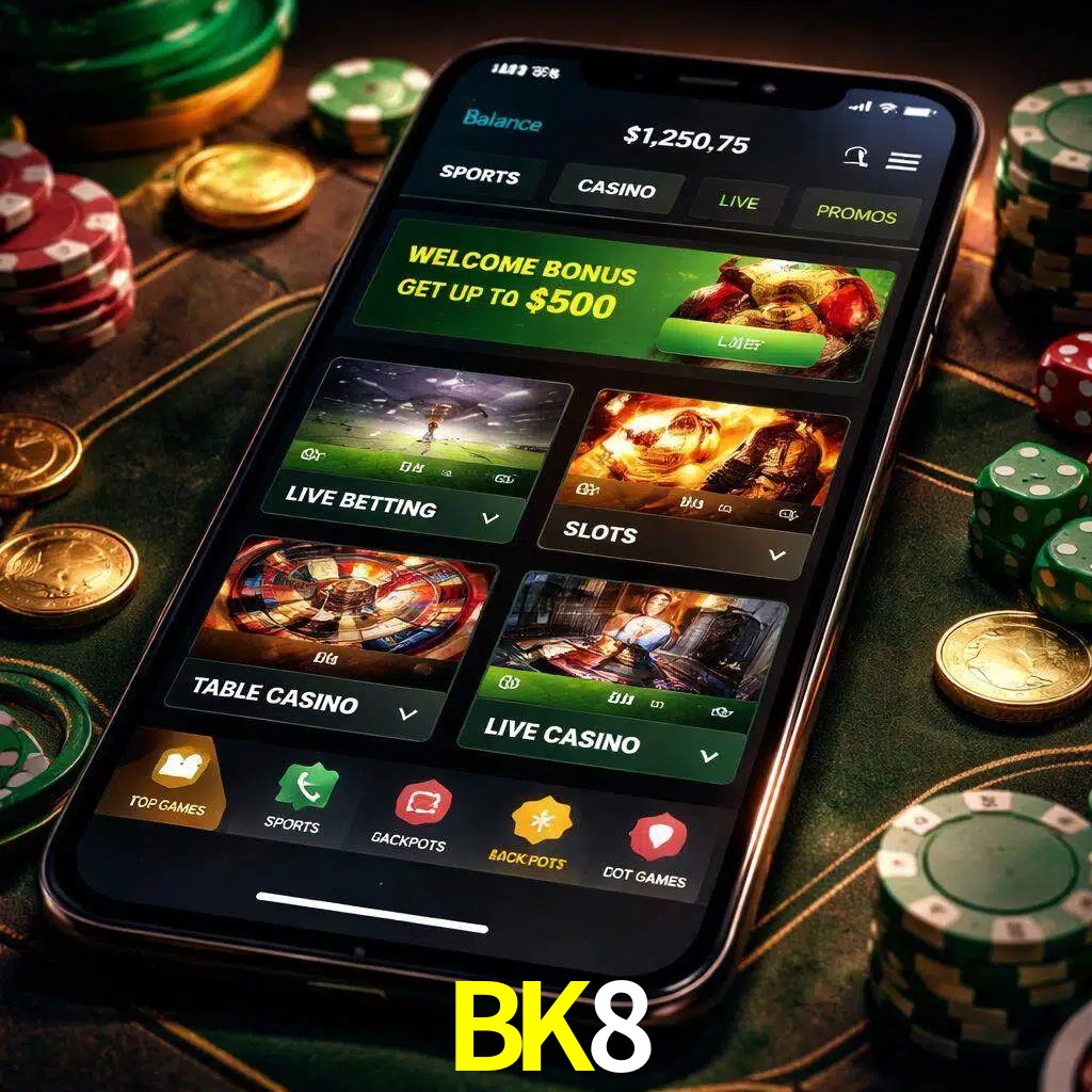 Diseño de juegos móviles BK8 para usuarios en México